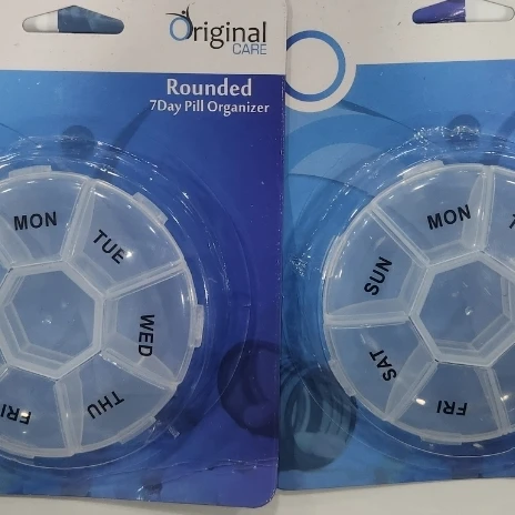Days Pill Box Round - 3