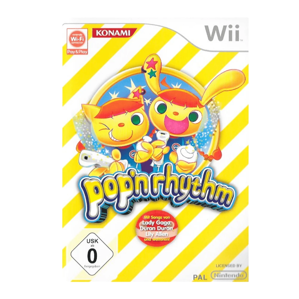 Pop'n Rhythm - Nintendo Wii (Used)