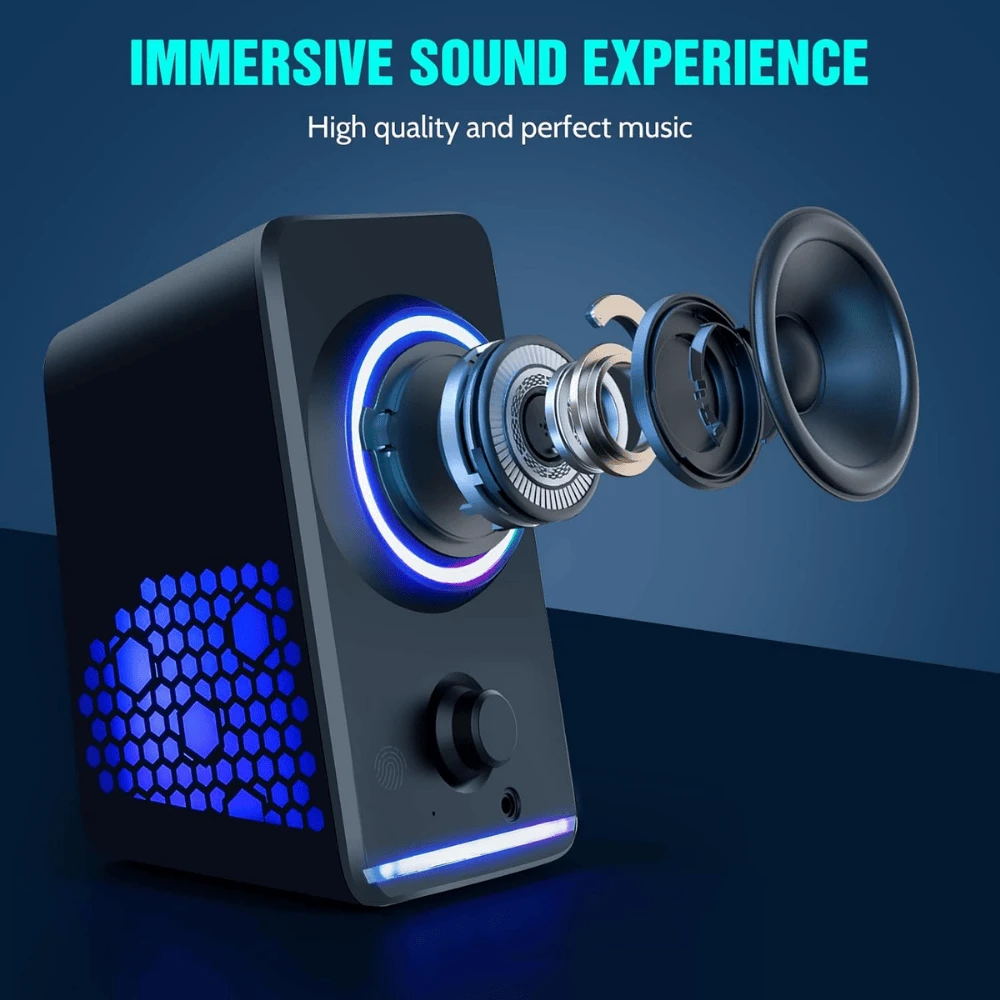 MARBOO PC Gaming Speaker – Black - 3