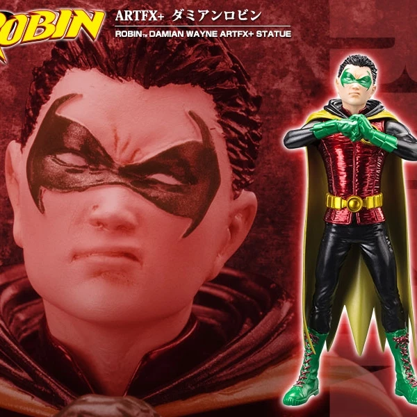 DC COMICS ROBIN (DAMIAN WAYNE) NEW 52 ARTFX+ STATUE Kotobukiya
