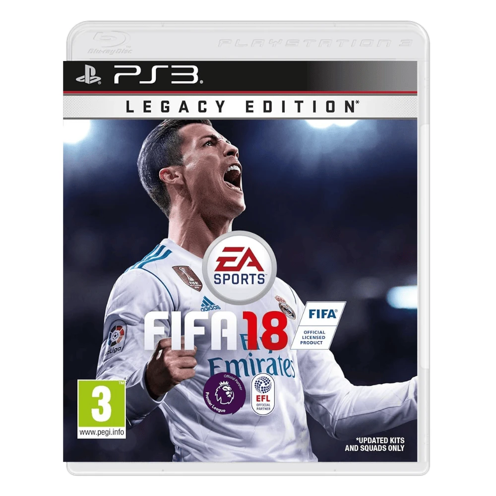 FIFA 18 Legacy Edition - PlayStation 3 | PS3 (Used)