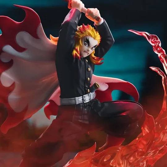 Demon Slayer Kimetsu No Yaiba Xross Link Kyojuro Rengoku Figure - 5