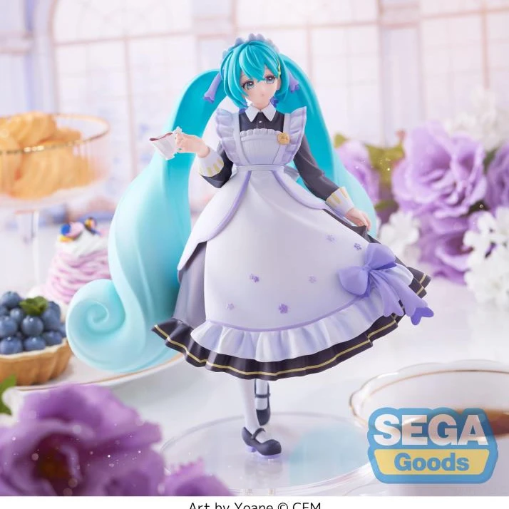 Vocaloid Luminasta Hatsune Miku (Classical Maid) Figure - 2