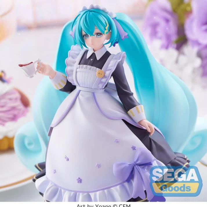 Vocaloid Luminasta Hatsune Miku (Classical Maid) Figure - 5