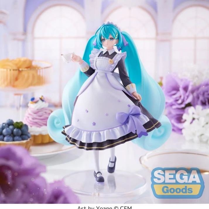 Vocaloid Luminasta Hatsune Miku (Classical Maid) Figure - 3