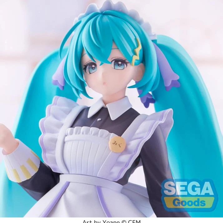Vocaloid Luminasta Hatsune Miku (Classical Maid) Figure - 6