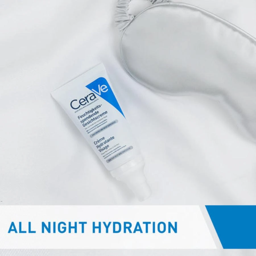 CERAVE Cerave PM Facial Moisturizing Lotion Night Cream With Hyaluronic Acid 52Ml - 2