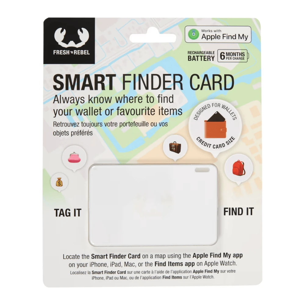 Fresh 'n Rebel - Smart Finder Card IOS - White