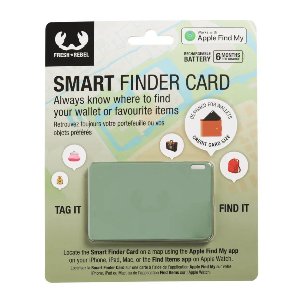 Fresh 'n Rebel - Smart Finder Card IOS - Green