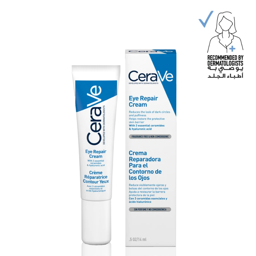 CERAVE Cerave Eye Repair Cream For Dark Circles And Puffiness With Hyaluronic Acid 14Ml