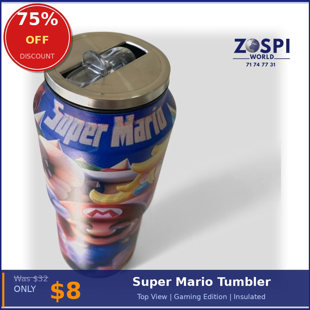 Tumbler Super Mario