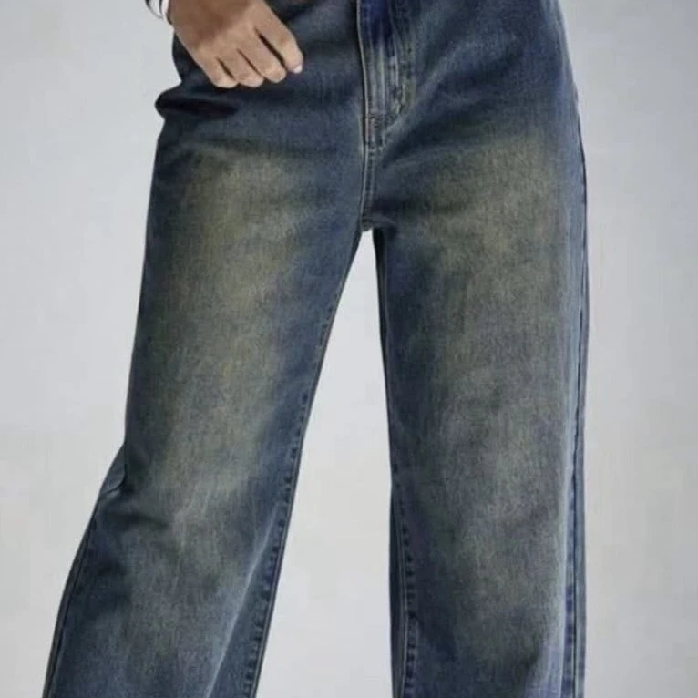Trendy dirty jeans