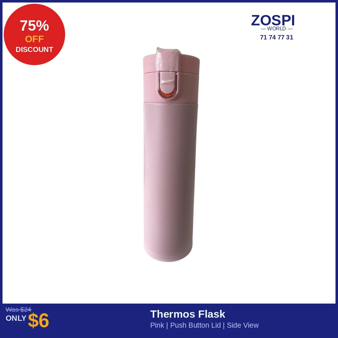 Thermos Flask Pink