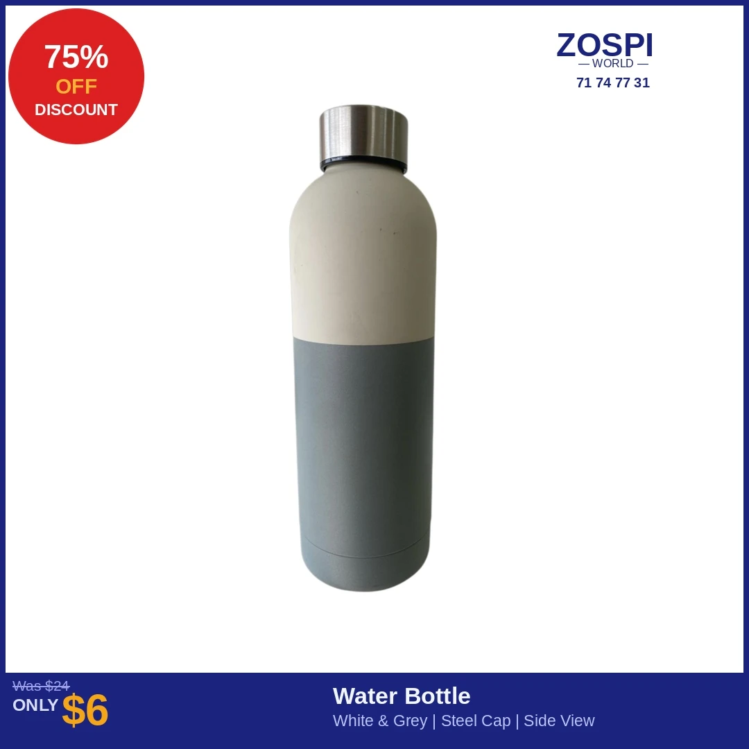 Water Bottle Gray