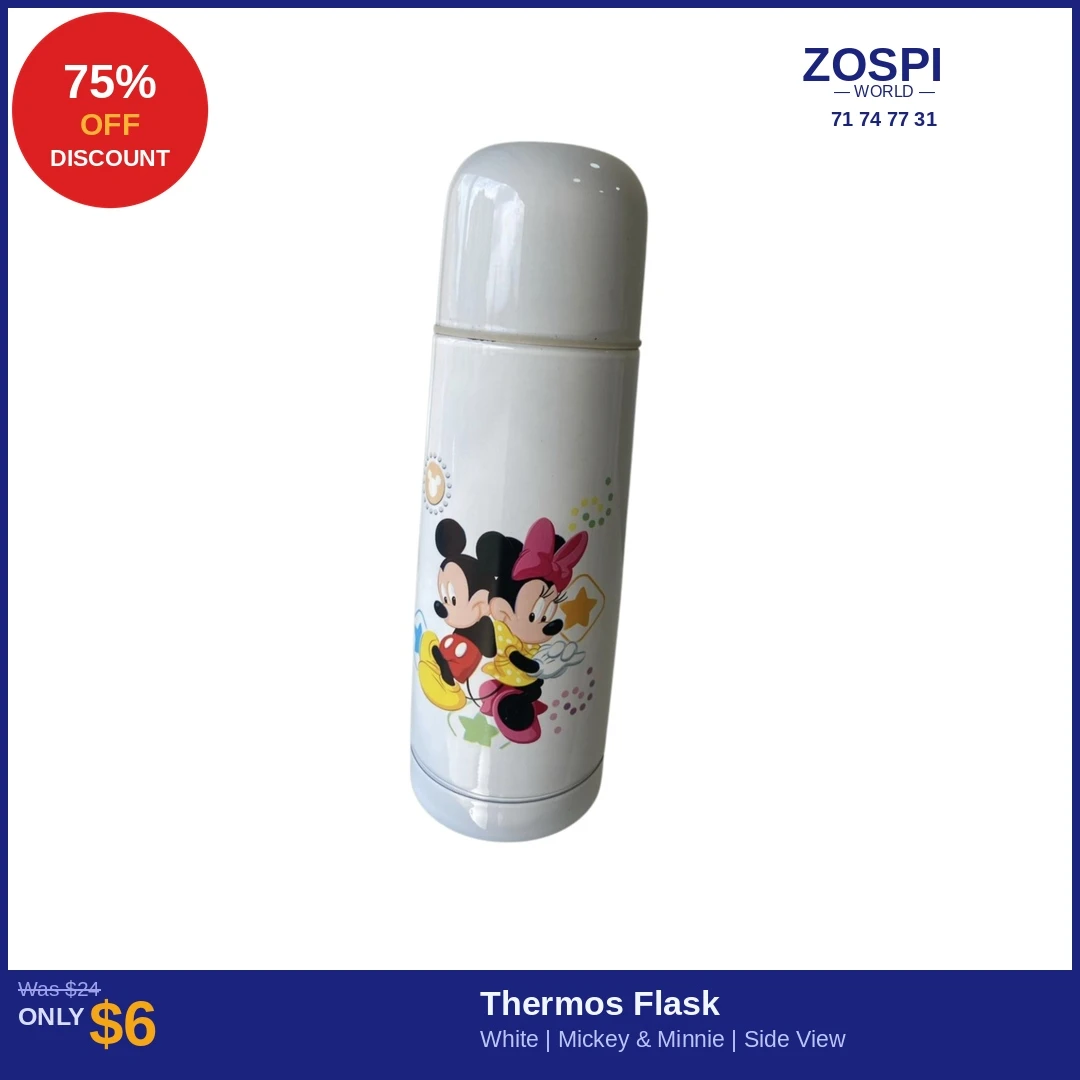 Thermos Flask Mickey N Minnie