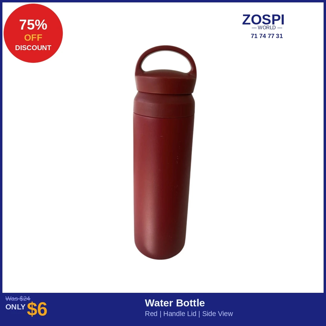 Water Bottle Red