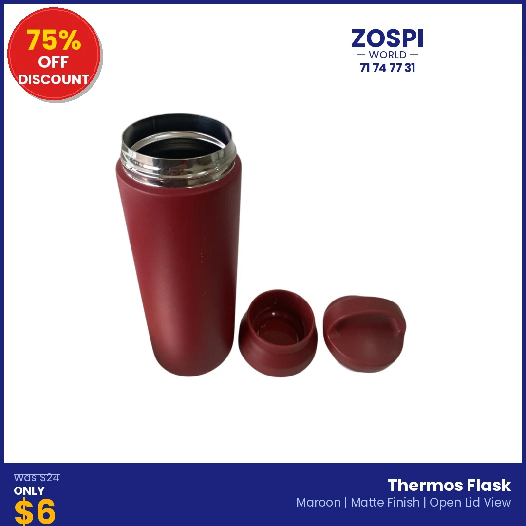 Water Bottle Red - 2