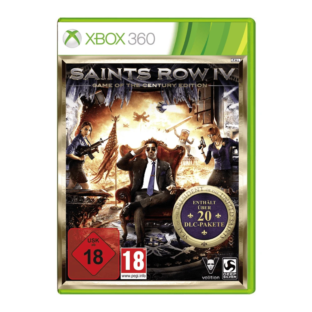 Saints Row IV Game Of The Century Edition - Xbox 360 (Used) PAL