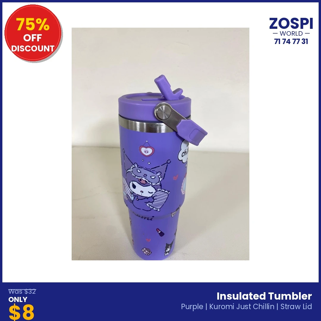 Insulated Tumbler Kuromi Just Chilling K8