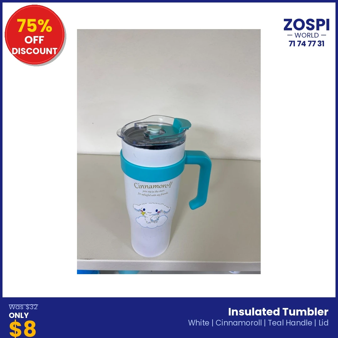 Insulated Tumbler Teal Handler Cinnamoroll C8 - 2