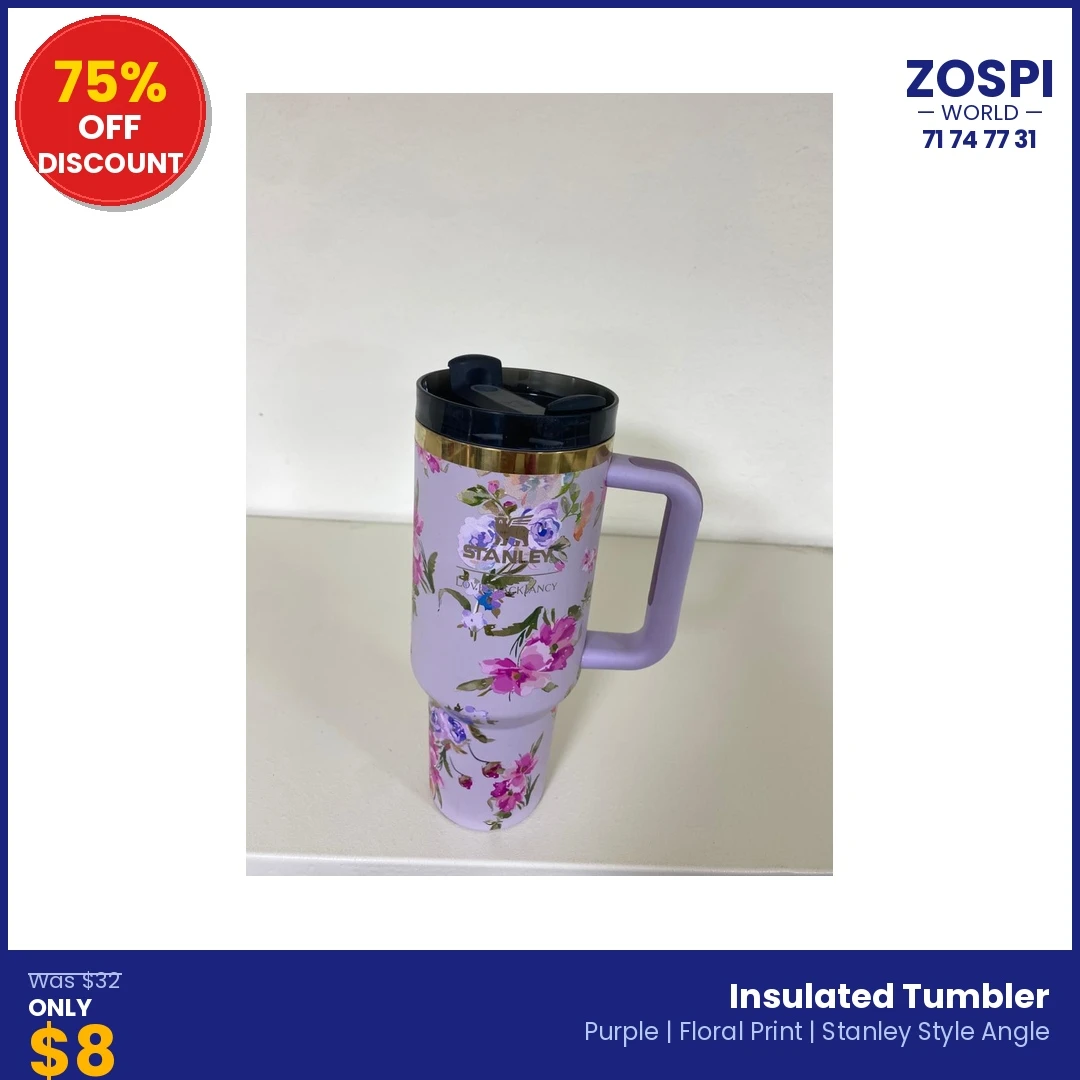 Insulated Tumbler Floral Print FP8 - 2