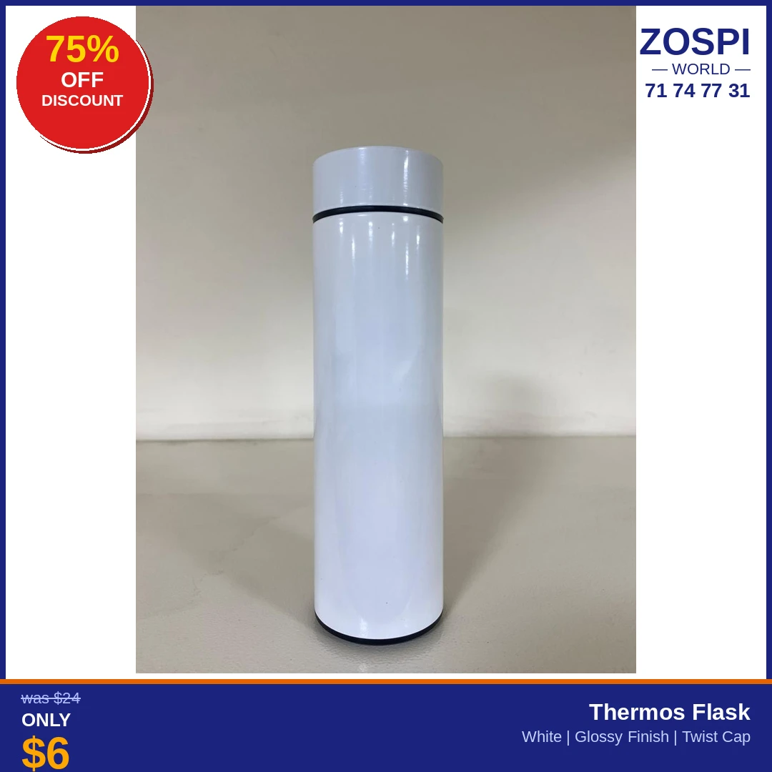 Thermos Flask Glossy Finish W6