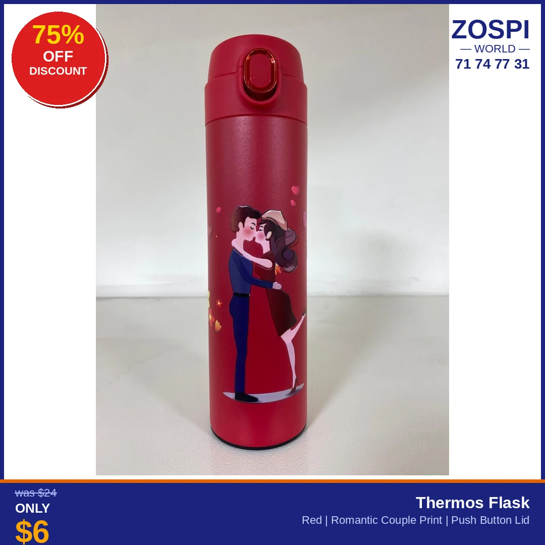 Thermos Flask Romantic Couple