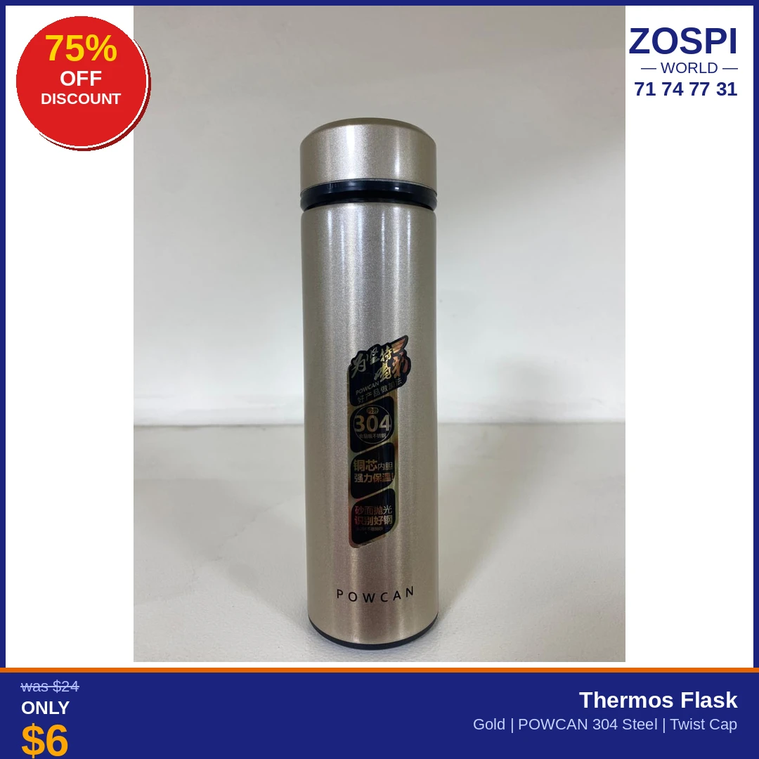 Thermos Flask Pow Can PW6