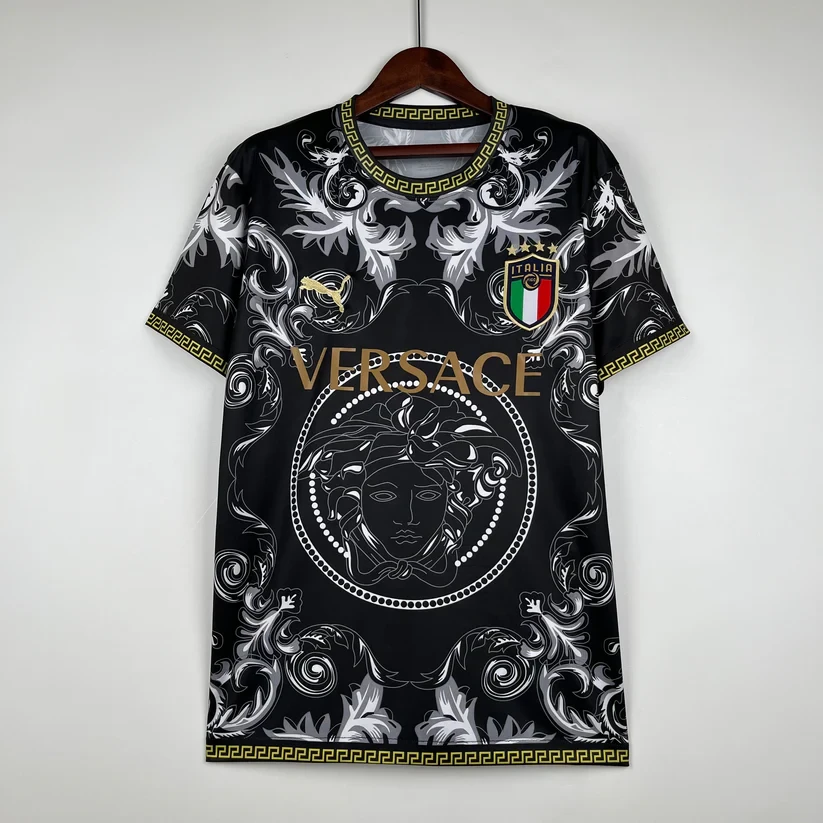 Italy Versace Black