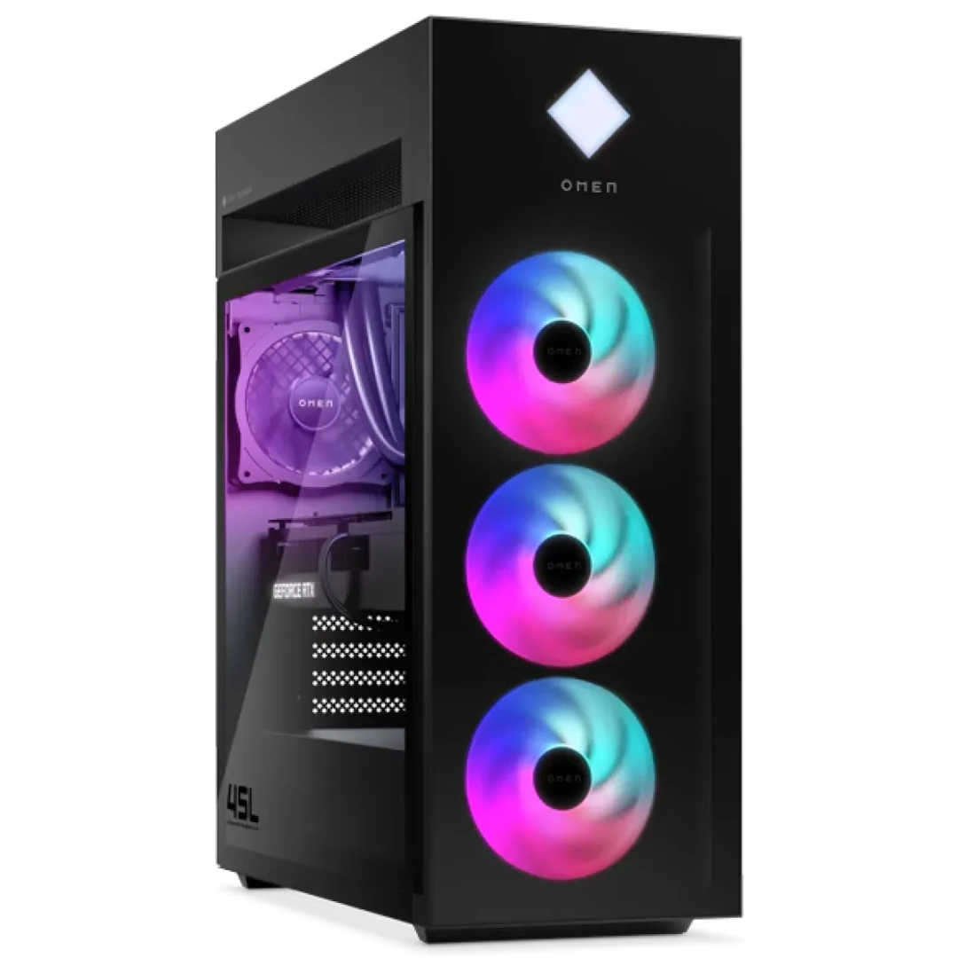 HP (CF5M1U8) OMEN 45L Gaming Desktop Ultra9 285K, 64Gb RAM, 2Tb SSD NVME, RTX5090 32Gb - Black
