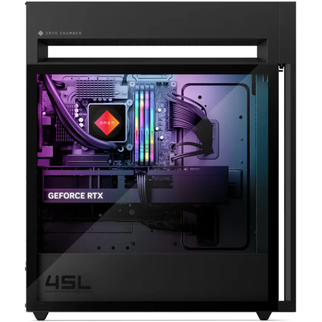 HP (CF5M1U8) OMEN 45L Gaming Desktop Ultra9 285K, 64Gb RAM, 2Tb SSD NVME, RTX5090 32Gb - Black - 2