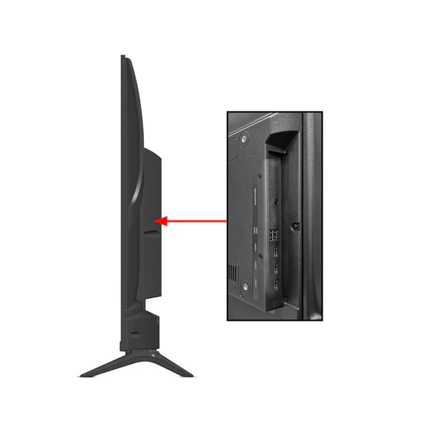 KB ELEMENTS 40" QLED FULL HD Smart TV VIDAA, Frameless Design (ELT40VQ8DE) - 6