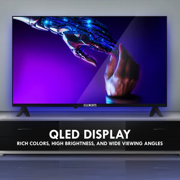 KB ELEMENTS 40" QLED FULL HD Smart TV VIDAA, Frameless Design (ELT40VQ8DE) - 4