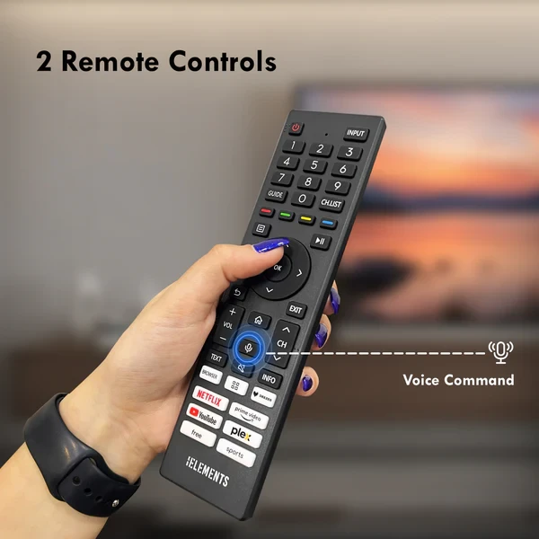 KB ELEMENTS 40" QLED FULL HD Smart TV VIDAA, Frameless Design (ELT40VQ8DE) - 8