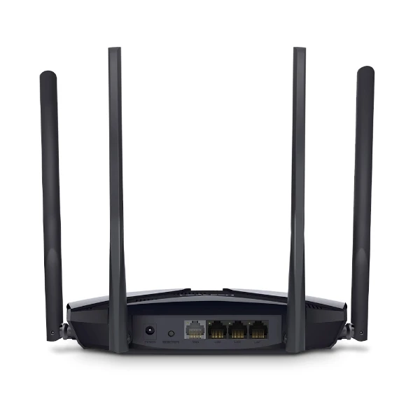 MERCUSYS BY TP-LINK (MR80X) AX3000 DUAL BANK WIFI 6 ROUTER 4X ANTENNAS BLACK - 4