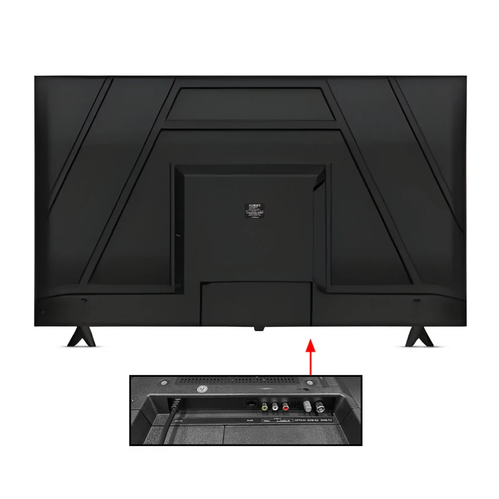 KB ELEMENTS 43" QLED 4K Smart TV WebOS, Frameless Design (ELT43WQ8DE) - 5