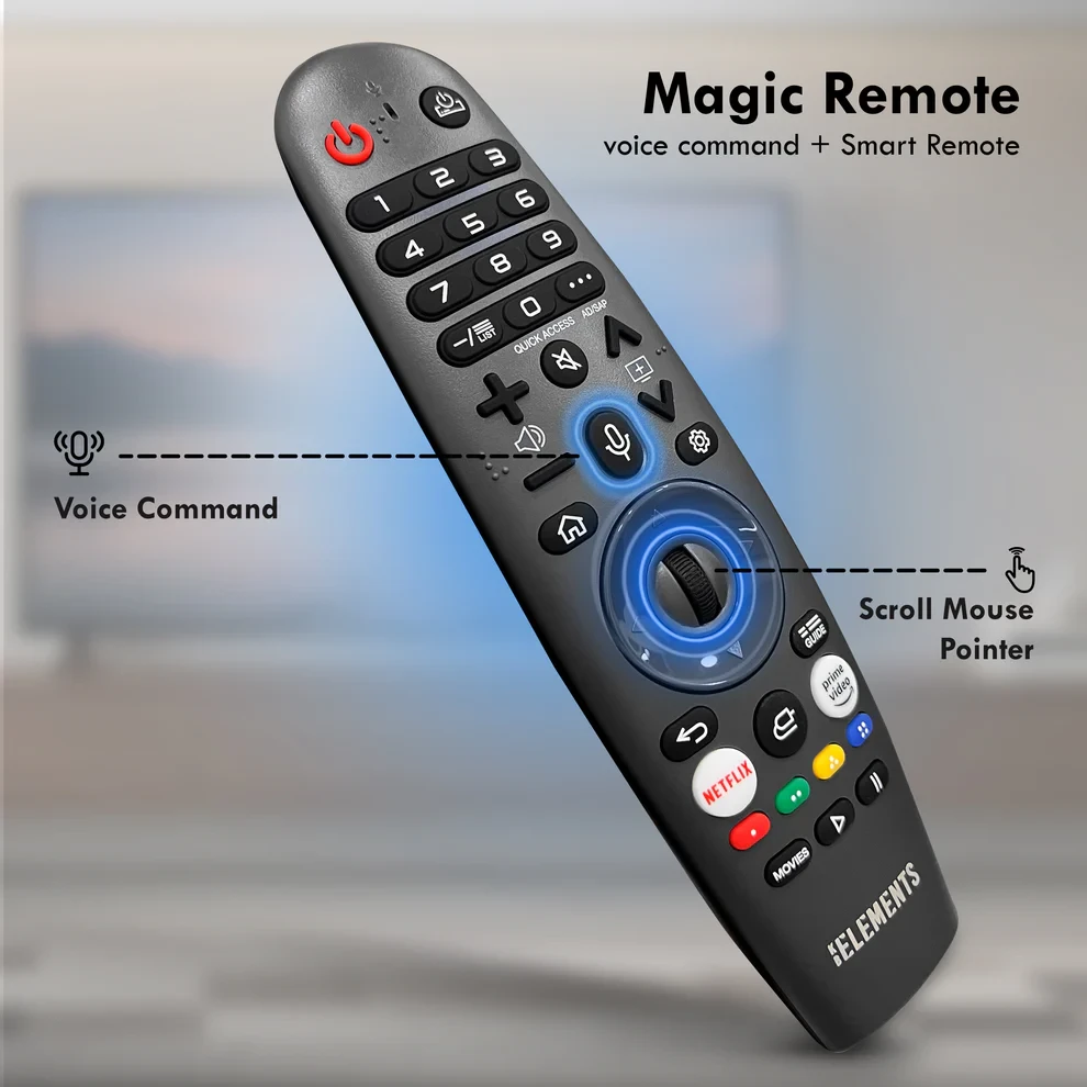 KB ELEMENTS 43" QLED 4K Smart TV WebOS, Frameless Design (ELT43WQ8DE) - 8