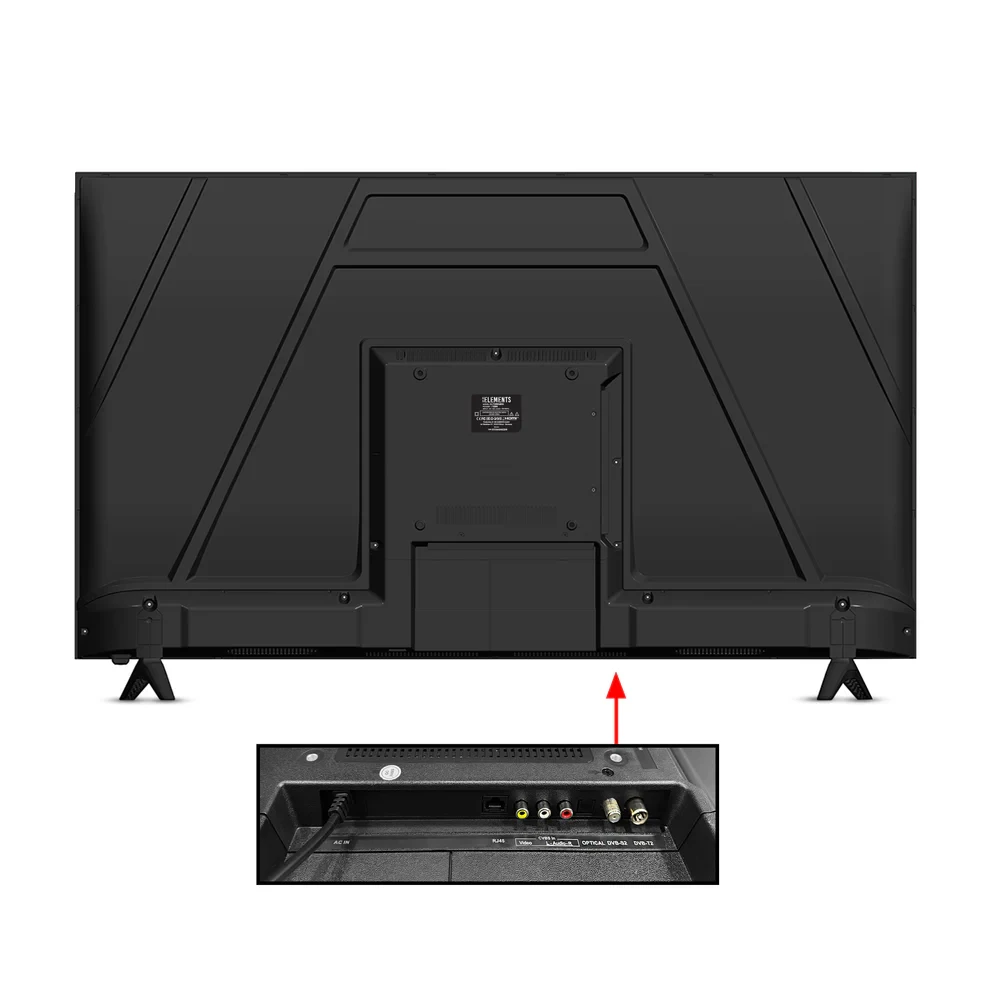 KB ELEMENTS 50" QLED 4K Smart TV WebOS, Frameless Design (ELT50WQ8DE) - 6