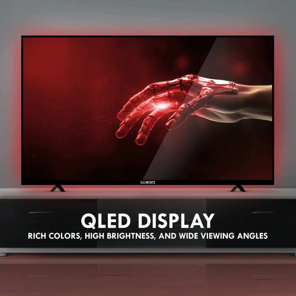 KB ELEMENTS 55" QLED 4K Smart TV WebOS, Frameless Design (ELT55WQ8DE) - 3