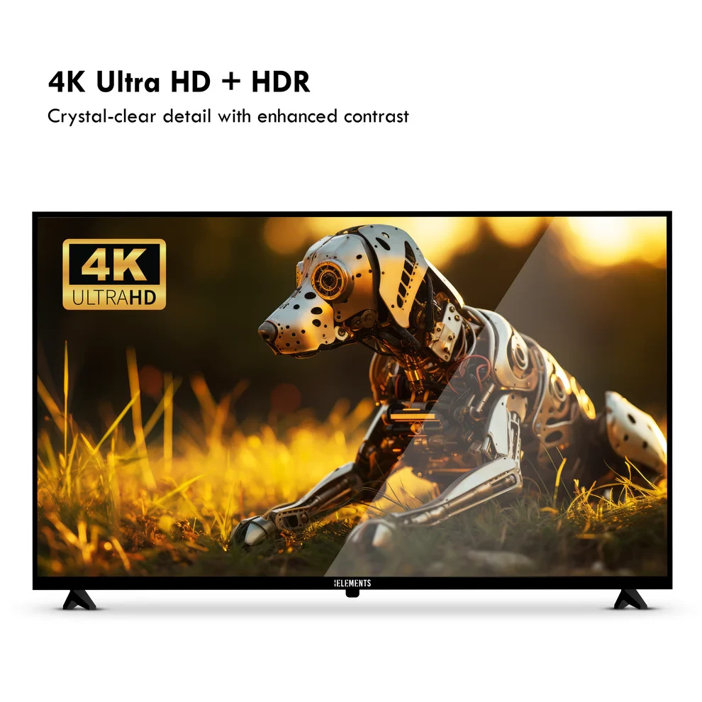 KB ELEMENTS 70" QLED 4K Smart TV WebOS, Frameless Design (ELT70WQ8DE) - 4