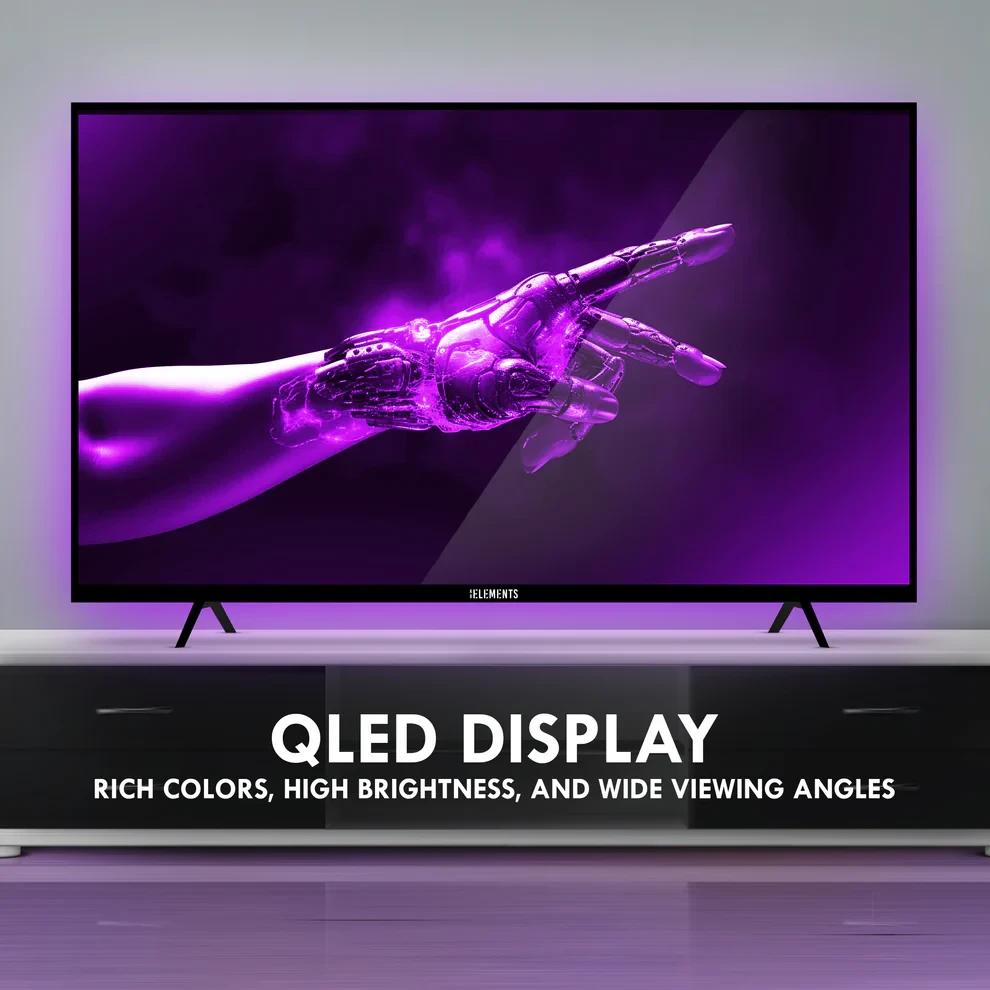KB ELEMENTS 75" QLED 4K Smart TV WebOS, Frameless Design (ELT75WQ8DE) - 3