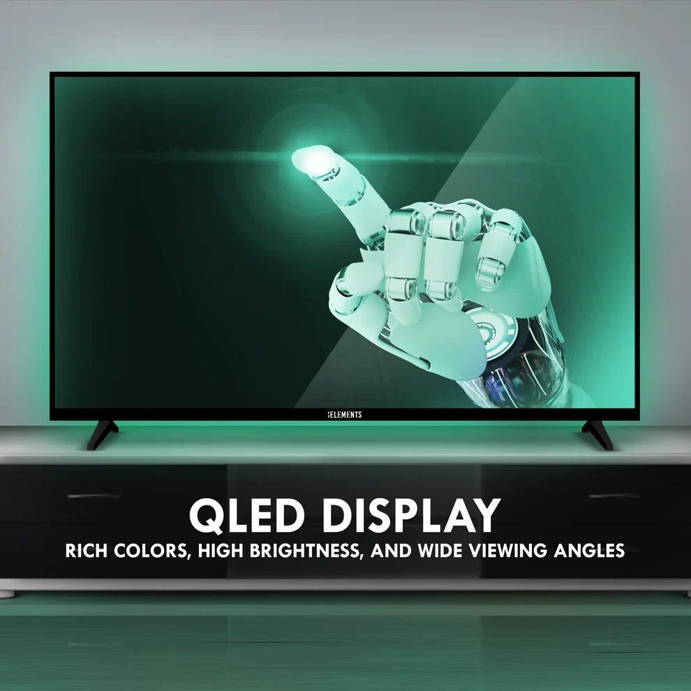 KB ELEMENTS 85" QLED 4K Smart TV WebOS, Frameless Design (ELT85WQ8DE) - 3