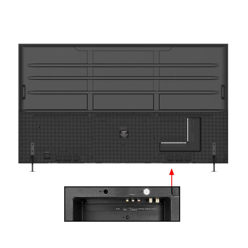 KB ELEMENTS 100" QLED 4K Smart TV WebOS, Frameless Design (ELT100WQ8DE) - 9