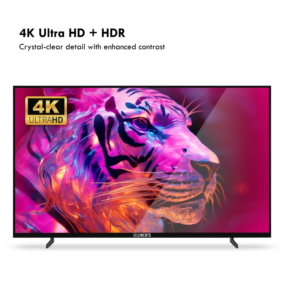 KB ELEMENTS 100" QLED 4K Smart TV WebOS, Frameless Design (ELT100WQ8DE) - 4