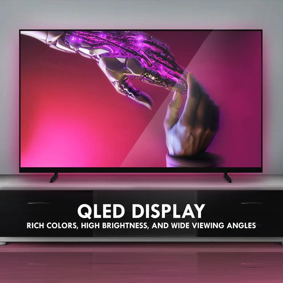 KB ELEMENTS 100" QLED 4K Smart TV WebOS, Frameless Design (ELT100WQ8DE) - 3