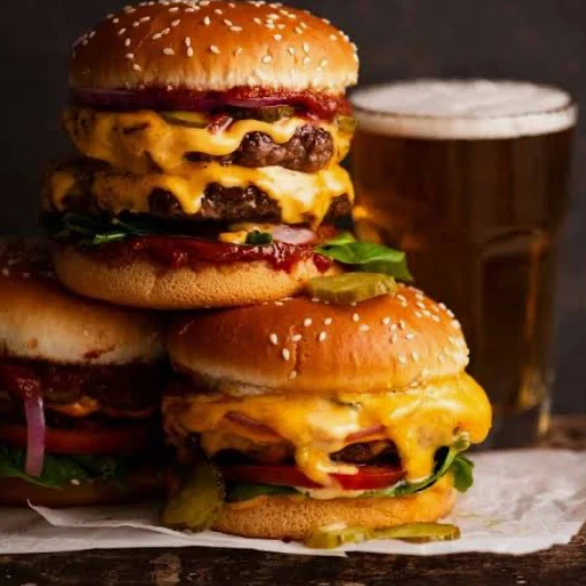cheese burger beef junkies