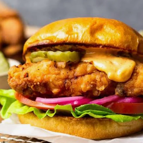 crunchy aioli chicken burger junkies
