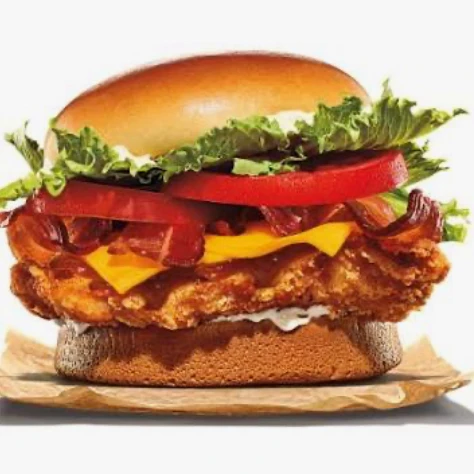 crunchy bbq chicken burger junkies