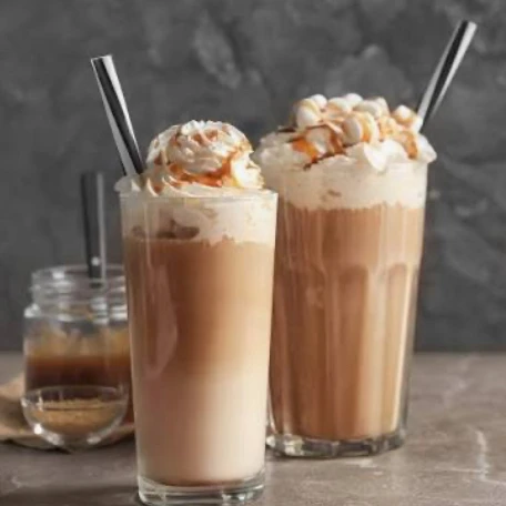 CARAMEL AND VANILLE  FRAPPE SUGAR FREE  (afandi)