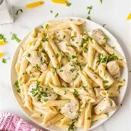pasta chicken alfredo small (grill in)
